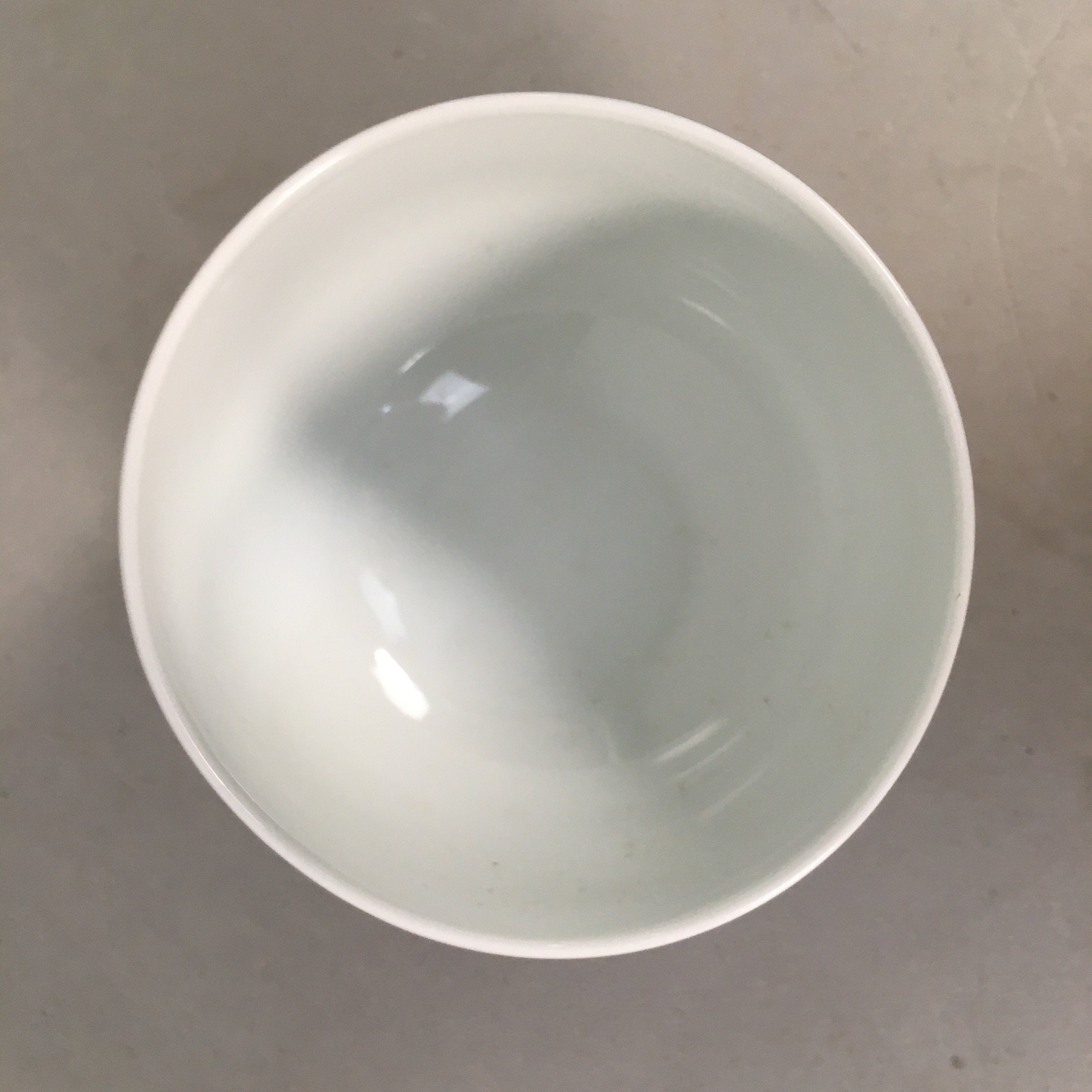 Japanese Porcelain Lidded Teacup Vtg Arita ware Yunomi Blue White Sencha PP415
