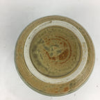 Japanese Porcelain Lidded Teacup Vtg Seto Akatsu Ware Oribe Glaze Sencha TC239