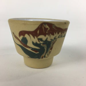 Japanese Porcelain Miniature Sake Cup 5pc Set Vtg Guinomi Tokkuri Ornament PP86
