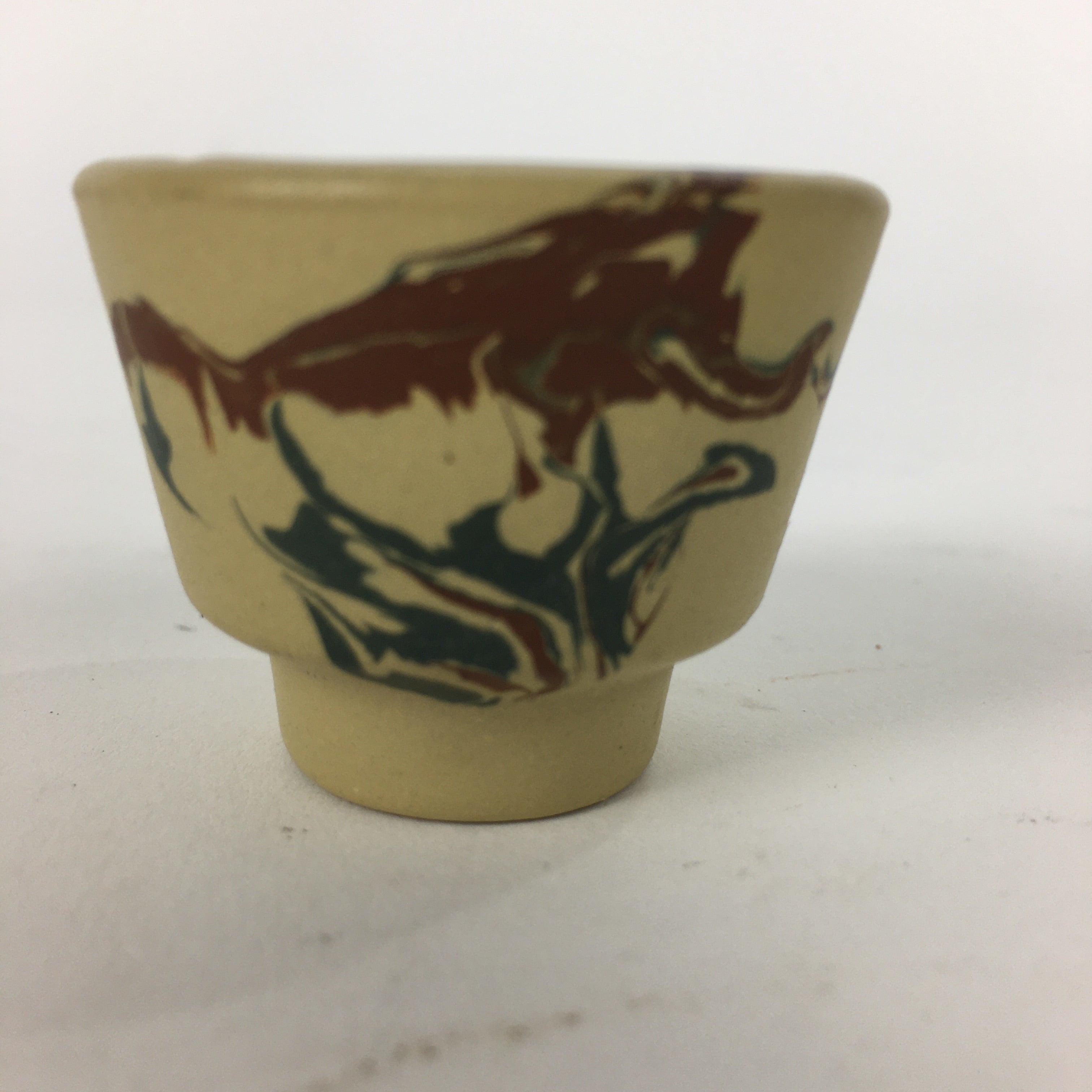 Japanese Porcelain Miniature Sake Cup 5pc Set Vtg Guinomi Tokkuri Ornament PP86