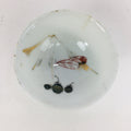 Japanese Porcelain New Year Sake Cup Vtg Guinomi Ochoko Fortunate Design GU954
