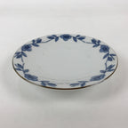 Japanese Porcelain Plate Blue Sometsuke Plum blossoms Flower Pattern Sara PY243