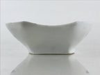 Japanese Porcelain Plate Boat Shape White Sometsuke Blue Sansui Kozara PY202