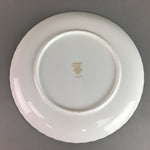 Japanese Porcelain Plate Cake Server Set Vtg Noritake Round White Floral PX445