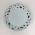 Japanese Porcelain Plate Sara Vtg Keito Blue Charm Flower Pattern Round PP687