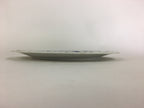 Japanese Porcelain Plate Sara Vtg Keito Blue Charm Flower Pattern Round PP689