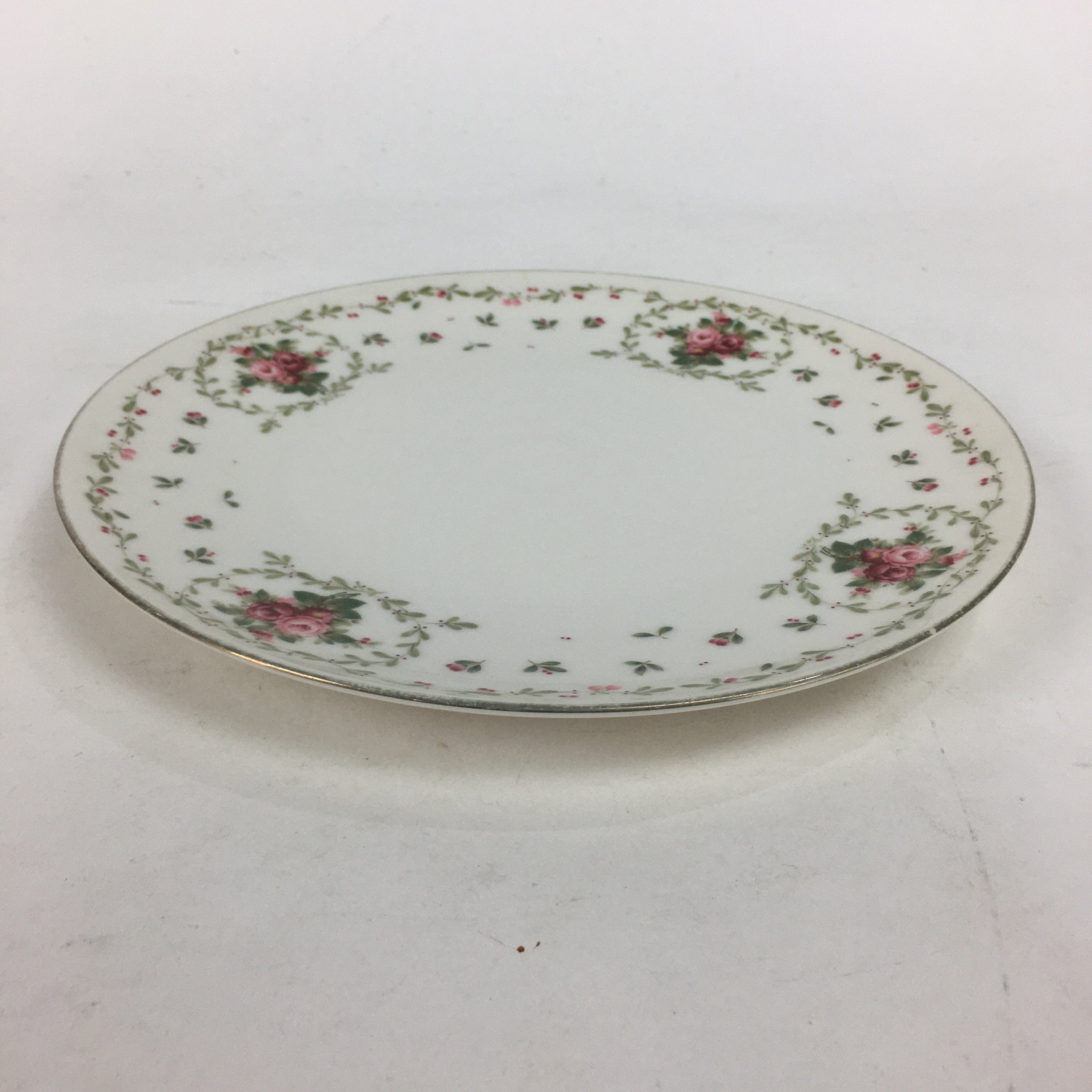 Japanese Porcelain Plate Sara Vtg Noritake Contemporary Fine China Round PP691