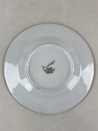 Japanese Porcelain Plate Saucer Vtg Richfield Tachikichi Inc Japan Blue Flower P