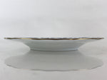 Japanese Porcelain Plate Saucer Vtg Richfield Tachikichi Inc Japan Blue Flower P