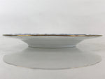 Japanese Porcelain Plate Saucer Vtg Richfield Tachikichi Inc Japan Blue Flower P