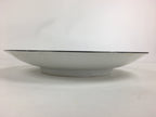 Japanese Porcelain Plate Vtg Blue Sometsuke Flower Design Round Sara PP764
