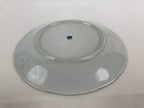 Japanese Porcelain Plate Vtg Hoya Bone China Japan Blue Flower Pattern Sara PY23