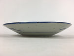 Japanese Porcelain Plate Vtg Pottery Sometsuke Blue Sara White PP958