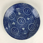 Japanese Porcelain Plate Vtg Pottery Sometsuke Blue Sara White PP958