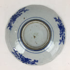 Japanese Porcelain Plate Vtg Pottery Sometsuke Blue Sara White PP960