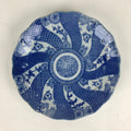 Japanese Porcelain Plate Vtg Pottery Sometsuke Blue Sara White PP960