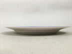 Japanese Porcelain Plate Vtg Round White Blue Noritake Nitto Royal QT107