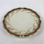 Japanese Porcelain Plate Vtg Yellow Bon Catherine By Keito Floral PY157