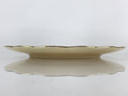 Japanese Porcelain Plate Vtg Yellow Bon Catherine By Keito Floral PY157