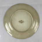 Japanese Porcelain Plate Vtg Yellow Bon Catherine By Keito Floral PY159