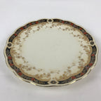 Japanese Porcelain Plate Vtg Yellow Bon Catherine By Keito Floral PY160