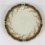 Japanese Porcelain Plate Vtg Yellow Bon Catherine By Keito Floral PY160