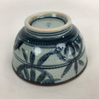 Japanese Porcelain Ramen Bowl Blue Sometsuke Dotted Pattern Donburi PP723