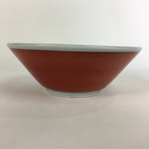 Japanese Porcelain Ramen Bowl Red Sometsuke Chinese kid Pine Tree Donburi PP562