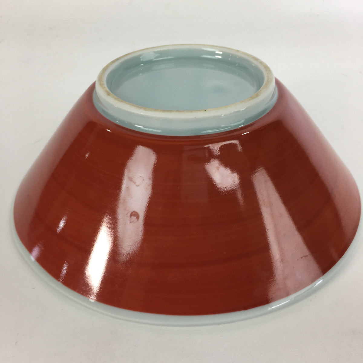 Japanese Porcelain Ramen Bowl Red Sometsuke Chinese kid Pine Tree Donburi PP564