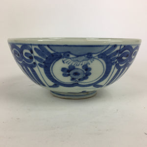 Japanese Porcelain Ramen Bowl Vtg Blue Sometsuke Large Bowl Donburi PP837