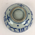 Japanese Porcelain Ramen Bowl Vtg Blue Sometsuke Large Bowl Donburi PP837