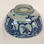 Japanese Porcelain Ramen Bowl Vtg Blue Sometsuke Large Bowl Donburi PP837