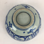 Japanese Porcelain Ramen Bowl Vtg Blue Sometsuke Large Bowl Donburi PP838