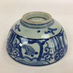 Japanese Porcelain Ramen Bowl Vtg Blue Sometsuke Large Bowl Donburi PP838