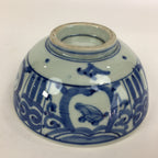 Japanese Porcelain Ramen Bowl Vtg Blue Sometsuke Large Bowl Donburi PP838