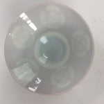 Japanese Porcelain Rice Bowl Vtg Chawan Bikochina Red Flower Sometsuke QT113