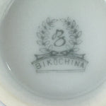 Japanese Porcelain Rice Bowl Vtg Chawan Bikochina Red Flower Sometsuke QT113