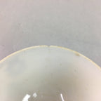 Japanese Porcelain Rice Bowl Vtg Chawan Blue White Floral Sometsuke PP215