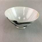 Japanese Porcelain Rice Bowl Vtg Chawan Blue White Gourd Sometsuke PP245