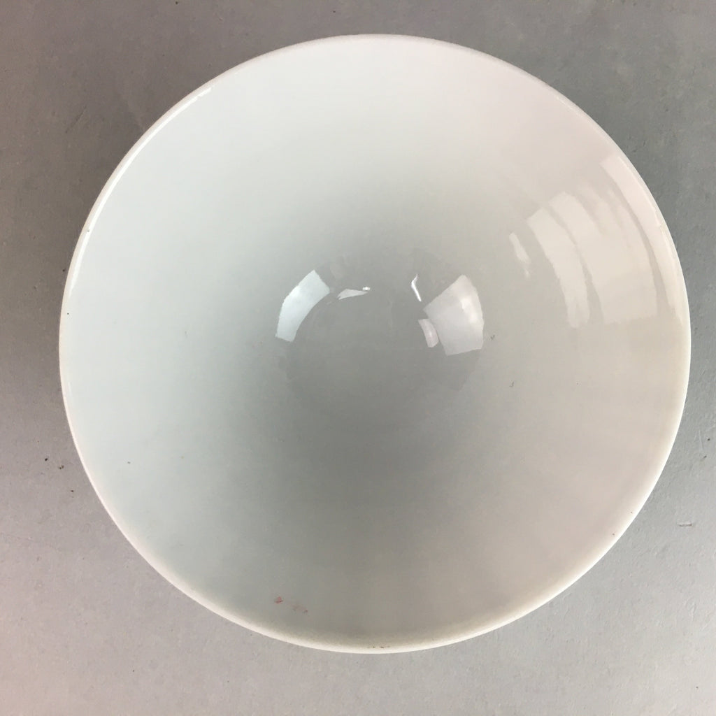 Japanese Porcelain Rice Bowl Vtg Chawan Plaid Black Gold Red PP270