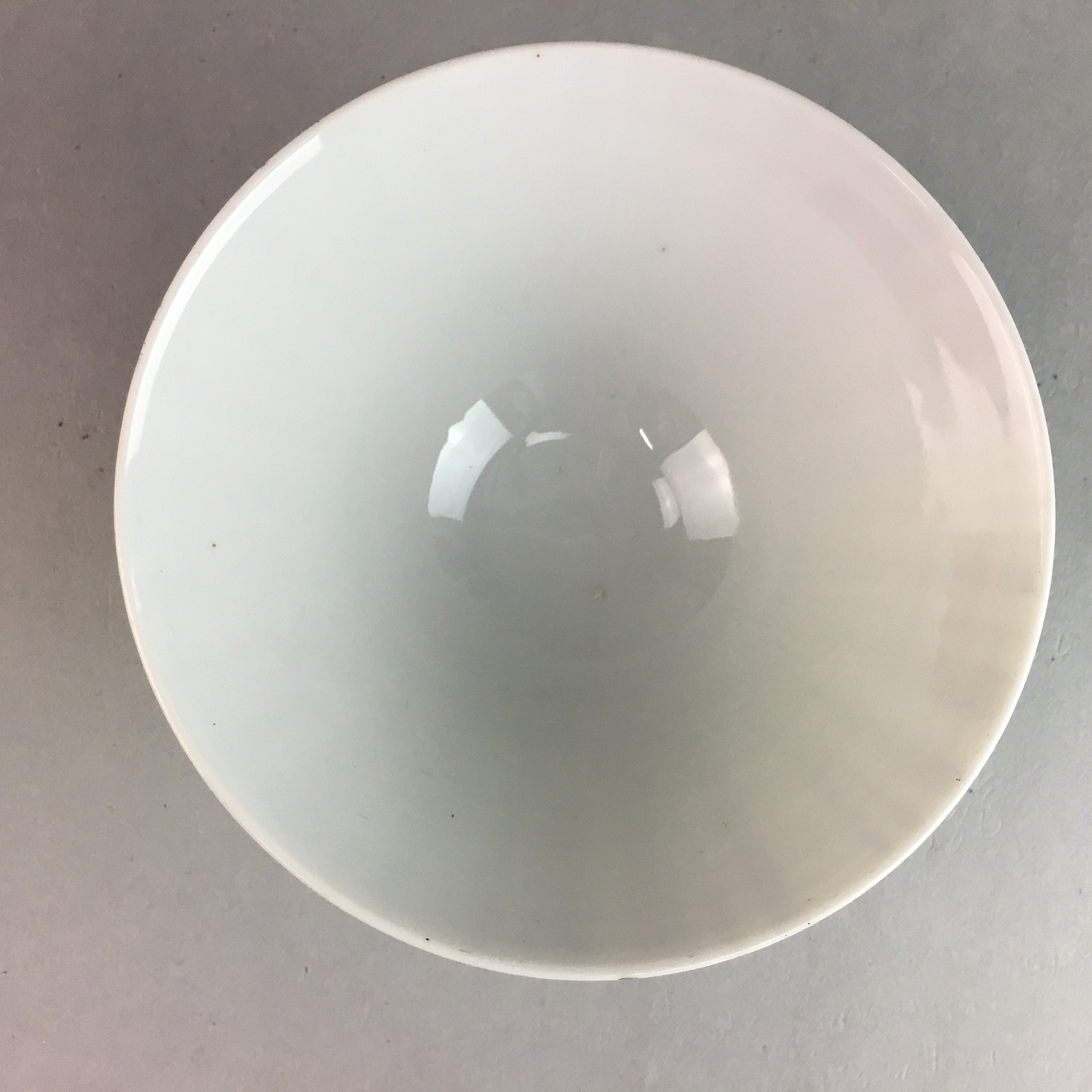 Japanese Porcelain Rice Bowl Vtg Chawan Plaid Black Gold Red PP275