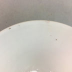 Japanese Porcelain Rice Bowl Vtg Chawan Plaid Black Gold Red PP284