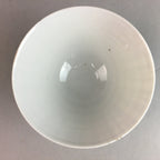 Japanese Porcelain Rice Bowl Vtg Chawan Plaid Black Gold Red PP286