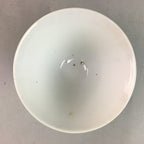 Japanese Porcelain Rice Bowl Vtg Chawan Plus Sign Plaid Gold Green Arita PP196