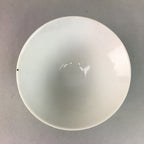 Japanese Porcelain Rice Bowl Vtg Chawan Plus Sign Plaid Gold Green Arita PP200