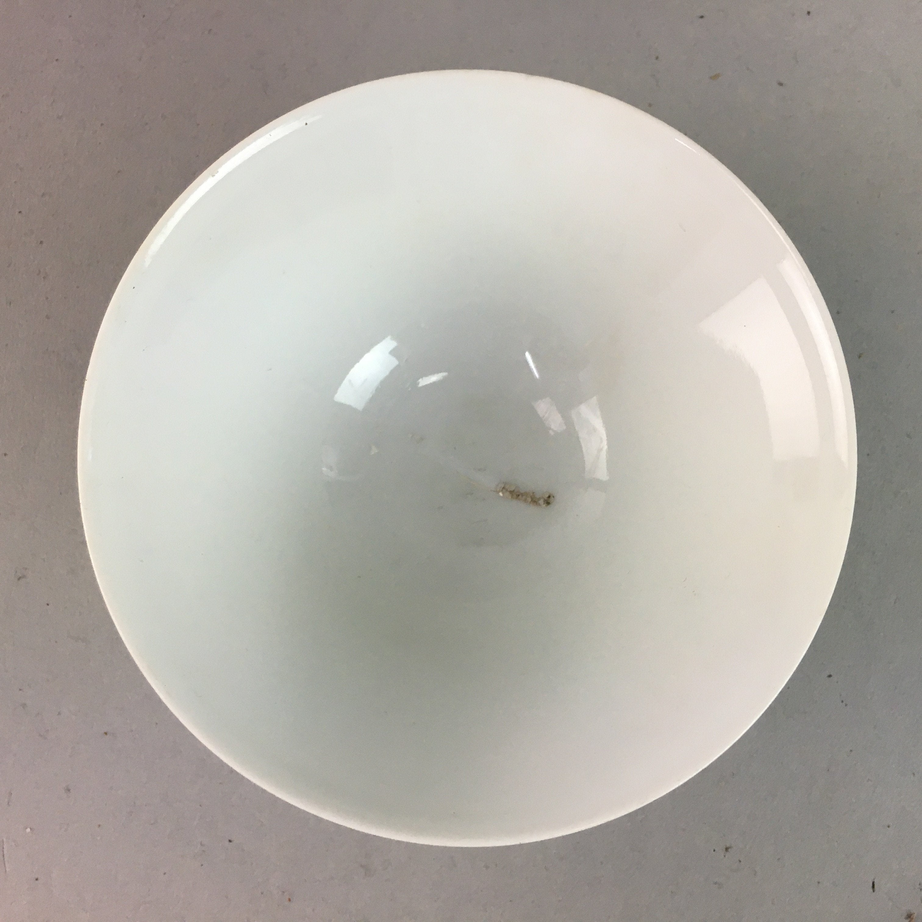 Japanese Porcelain Rice Bowl Vtg Chawan Wavy Line Seaweed Red Black PP202