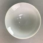 Japanese Porcelain Rice Bowl Vtg Kanji Green Gold Chawan PP153