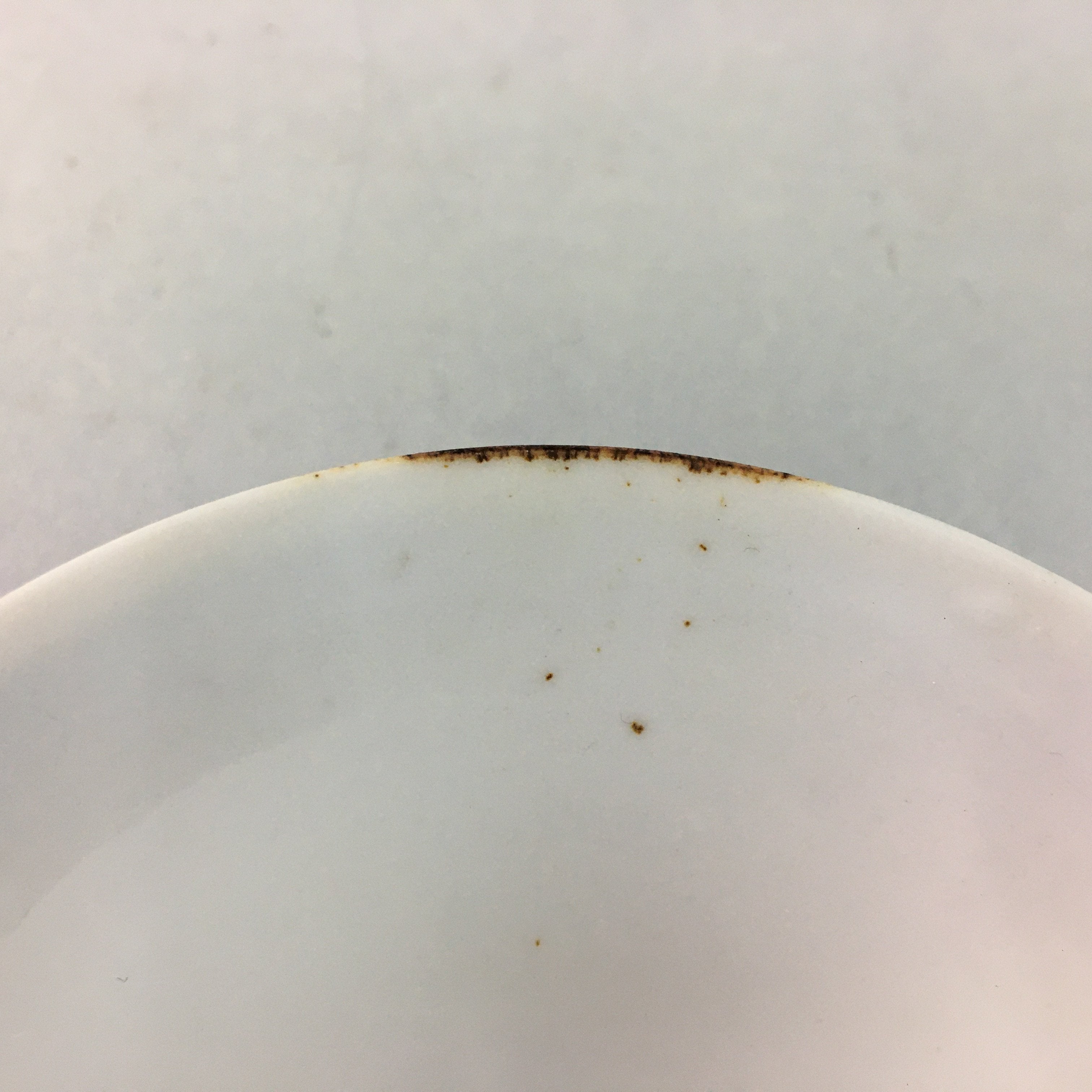 Japanese Porcelain Rice Bowl Vtg Kanji Green Gold Chawan PP168