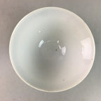 Japanese Porcelain Rice Bowl Vtg Kanji Green Gold Chawan PP175