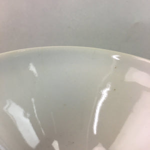 Japanese Porcelain Rice Bowl Vtg Kanji Green Gold Chawan PP181